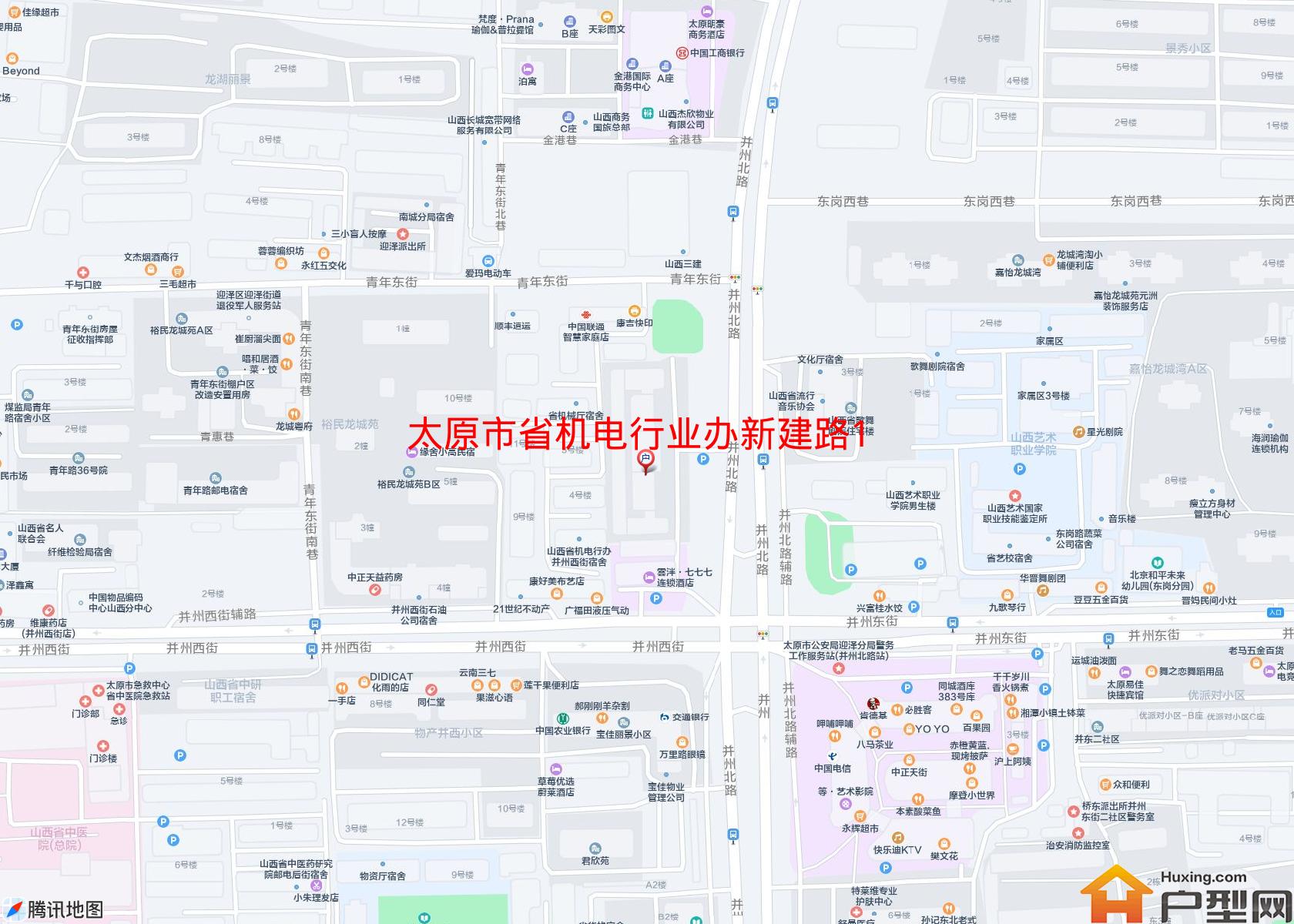 省机电行业办新建路10号大院小区 - 户型网