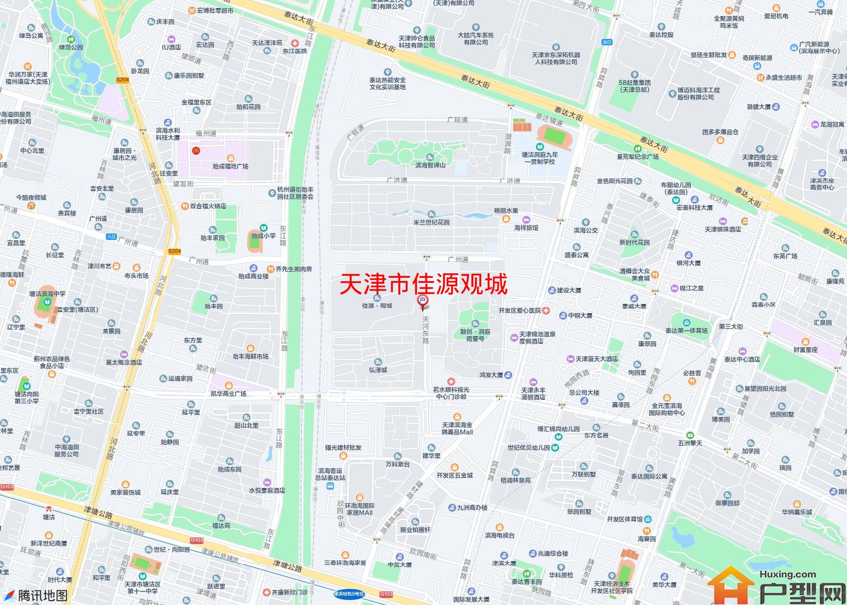 佳源观城小区 - 户型网