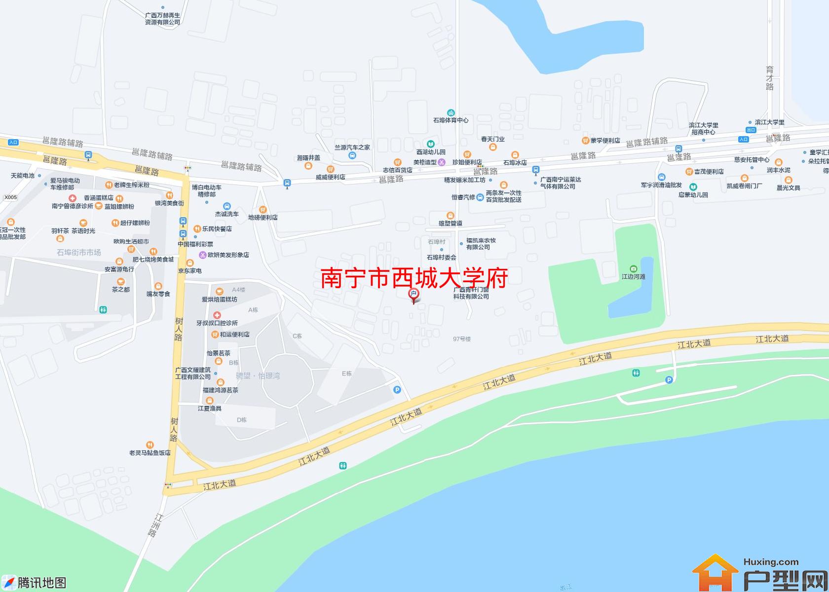 西城大学府小区 - 户型网