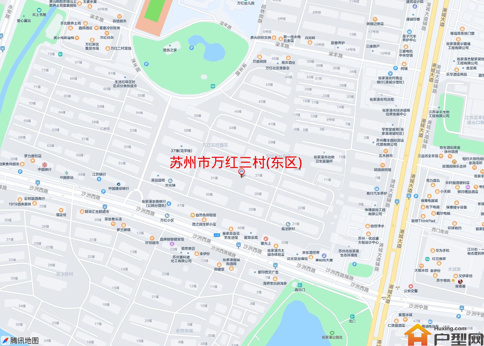 万红三村(东区)小区 - 户型网