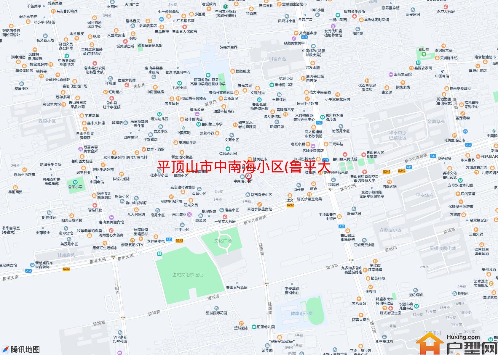 中南海小区(鲁平大道)小区 - 户型网