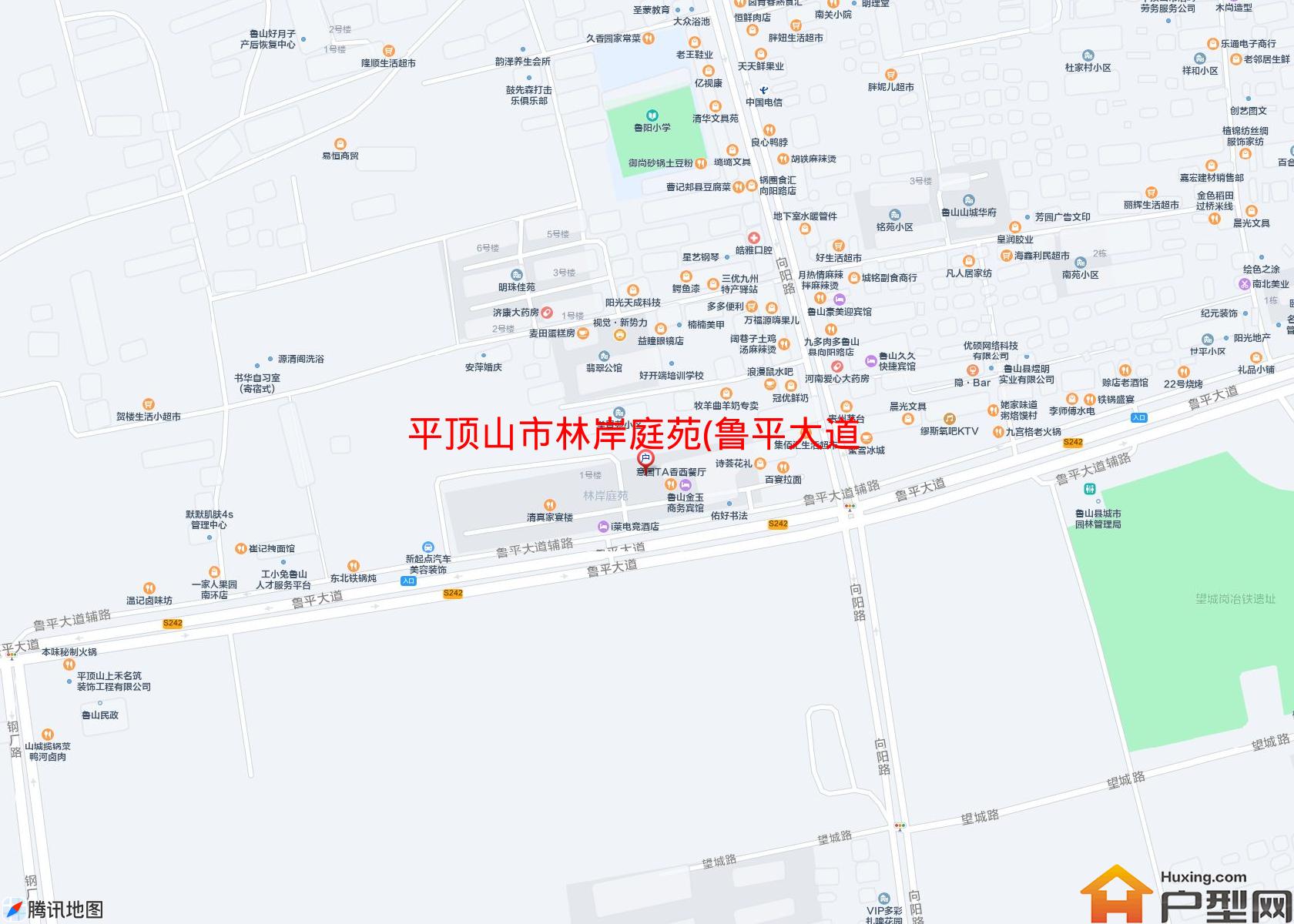 林岸庭苑(鲁平大道)小区 - 户型网