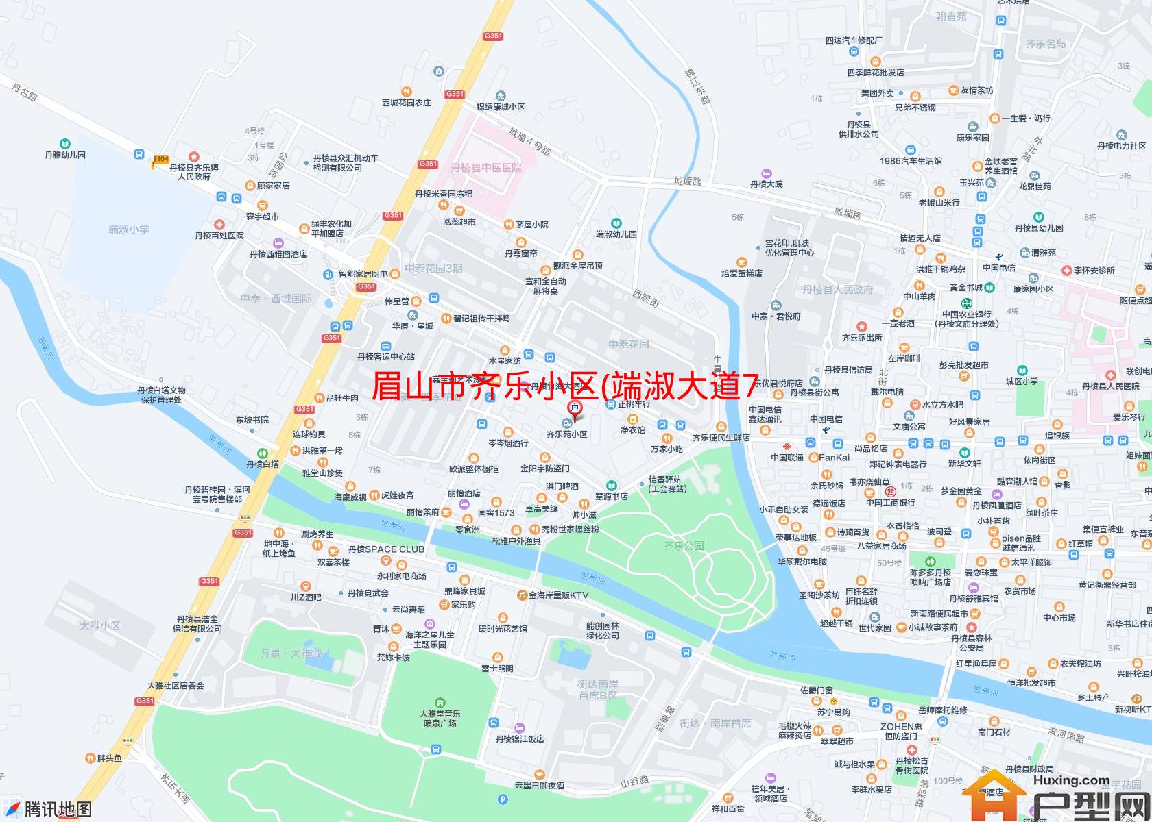 齐乐小区(端淑大道71号)小区 - 户型网