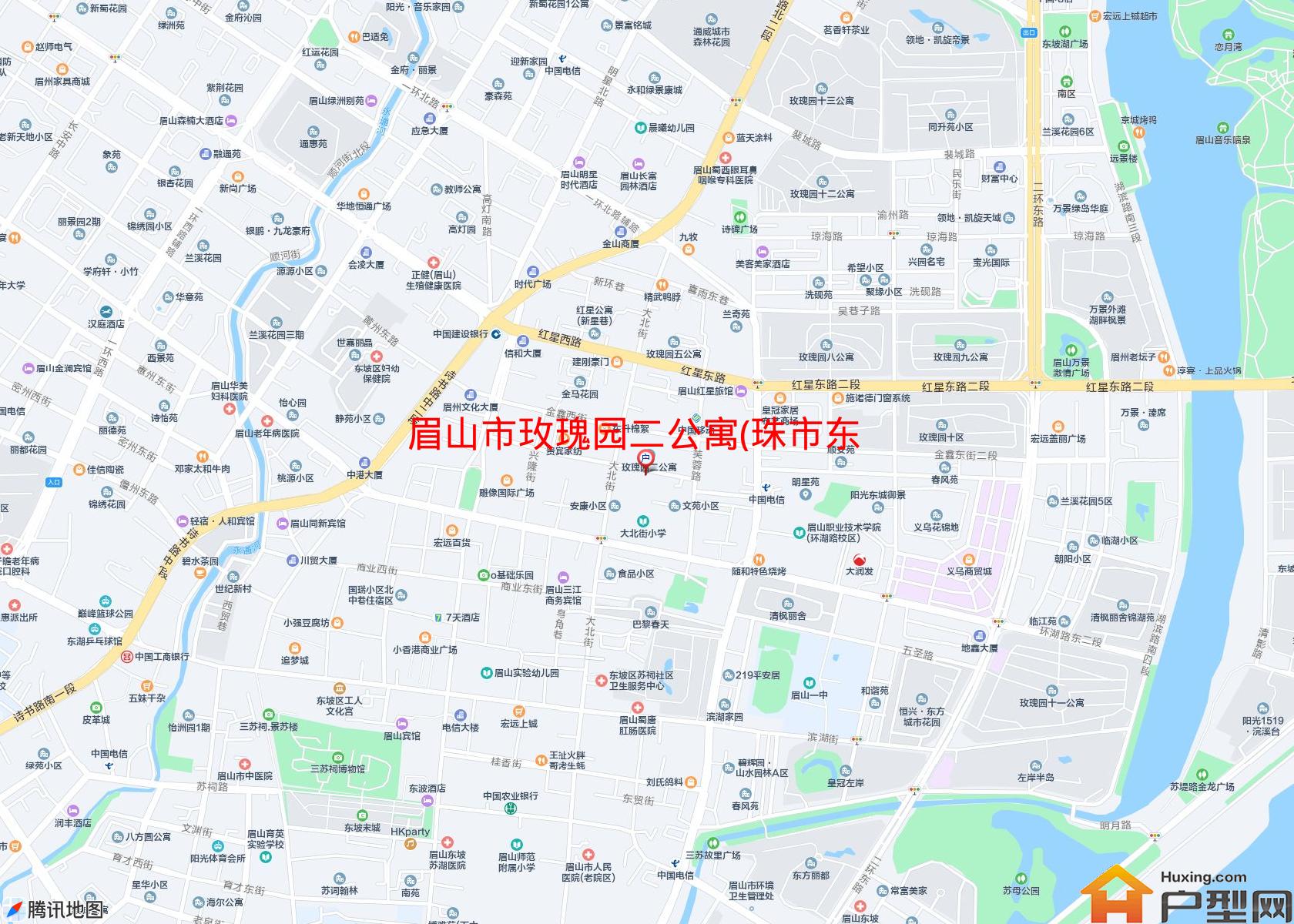 玫瑰园二公寓(珠市东街144号)小区 - 户型网
