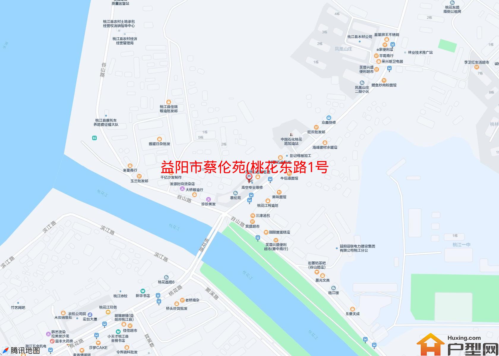 蔡伦苑(桃花东路1号)小区 - 户型网