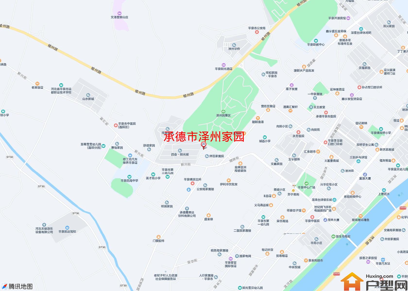 泽州家园小区 - 户型网