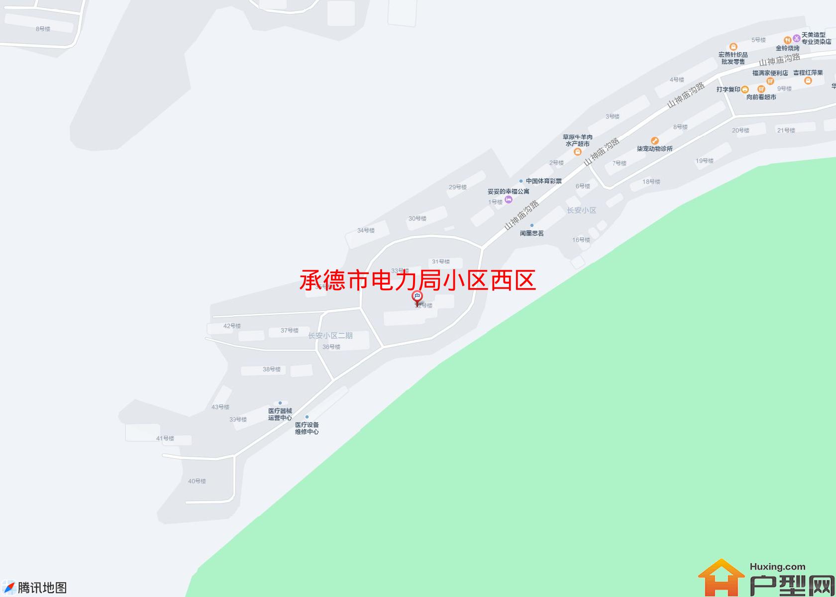 电力局小区西区小区 - 户型网