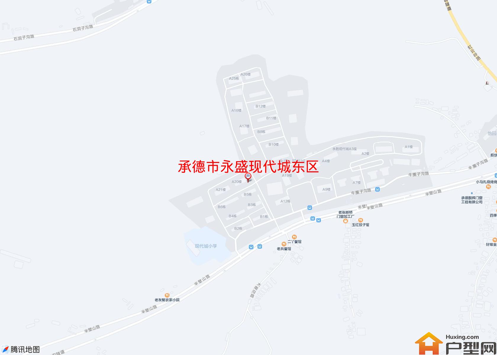 永盛现代城东区小区 - 户型网