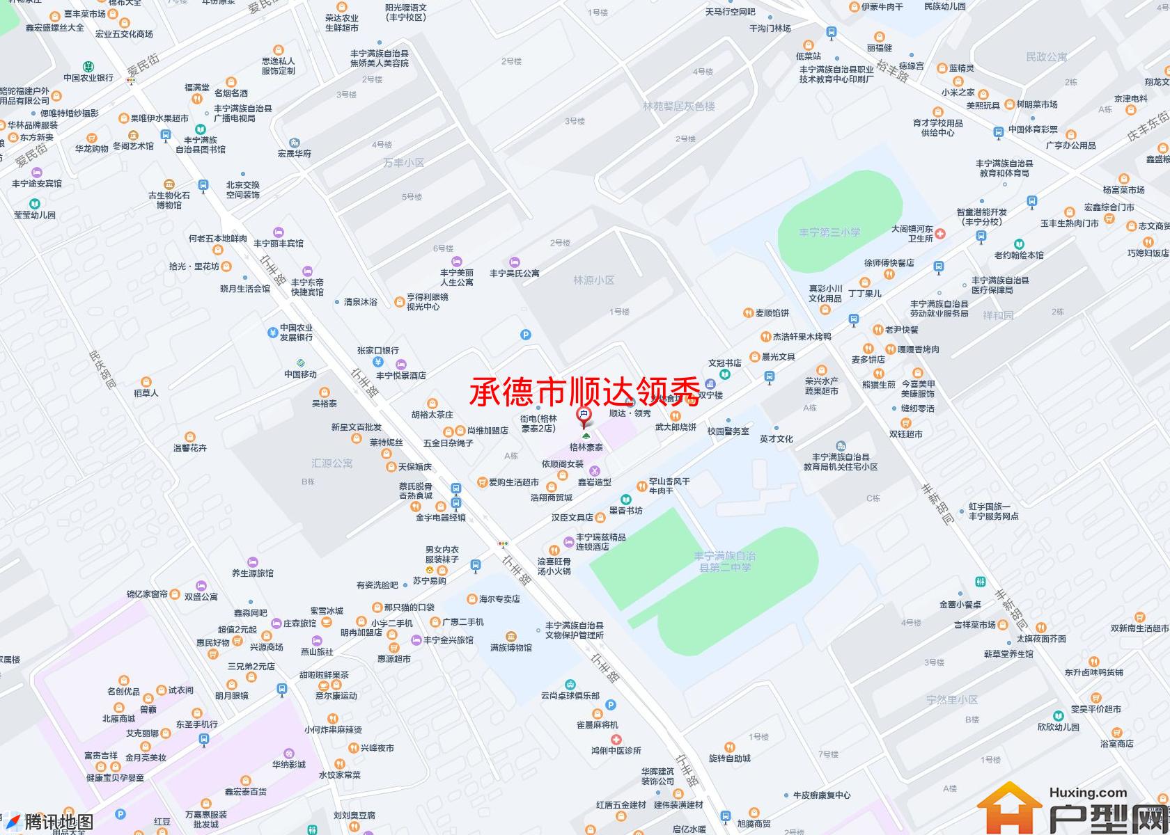 顺达领秀小区 - 户型网