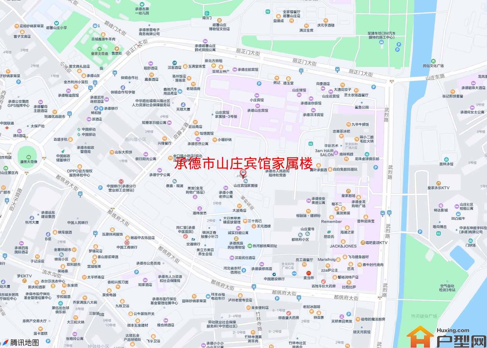 山庄宾馆家属楼小区 - 户型网