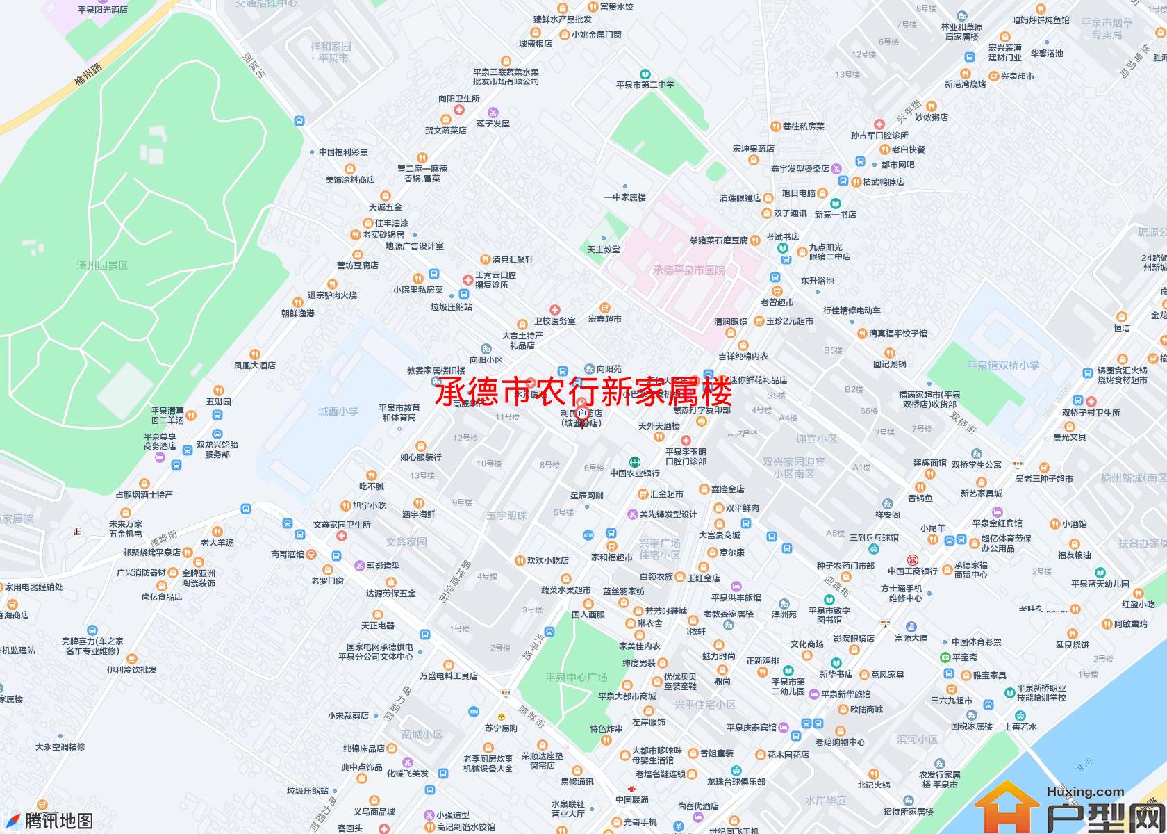 农行新家属楼小区 - 户型网