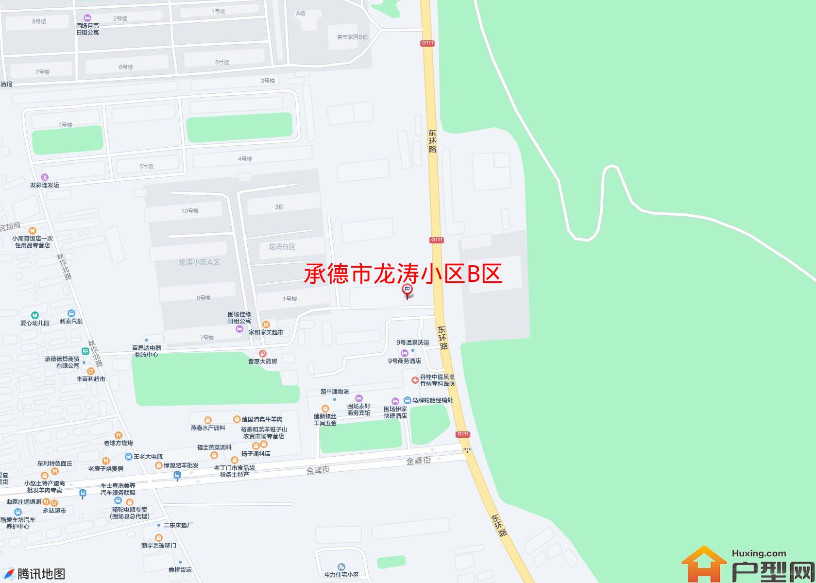 龙涛小区B区小区 - 户型网
