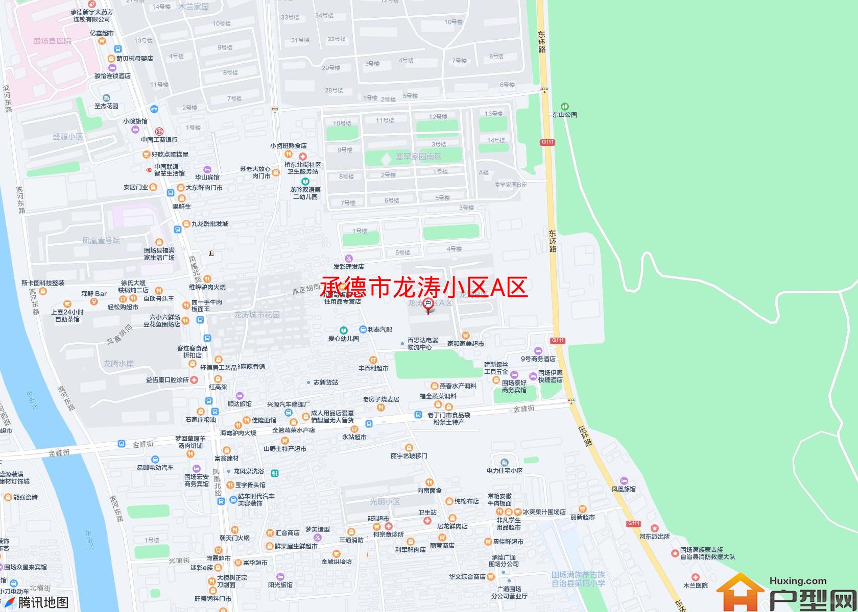 龙涛小区A区小区 - 户型网