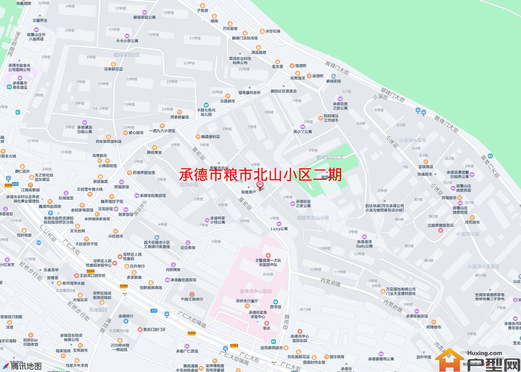 粮市北山小区二期小区 - 户型网