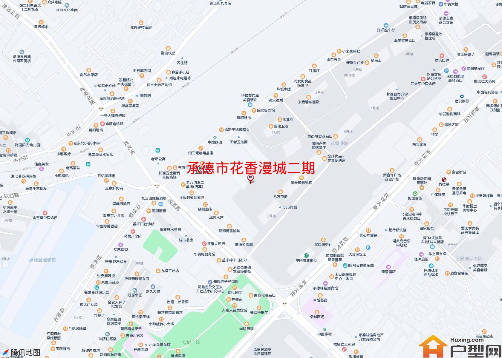 花香漫城二期小区 - 户型网