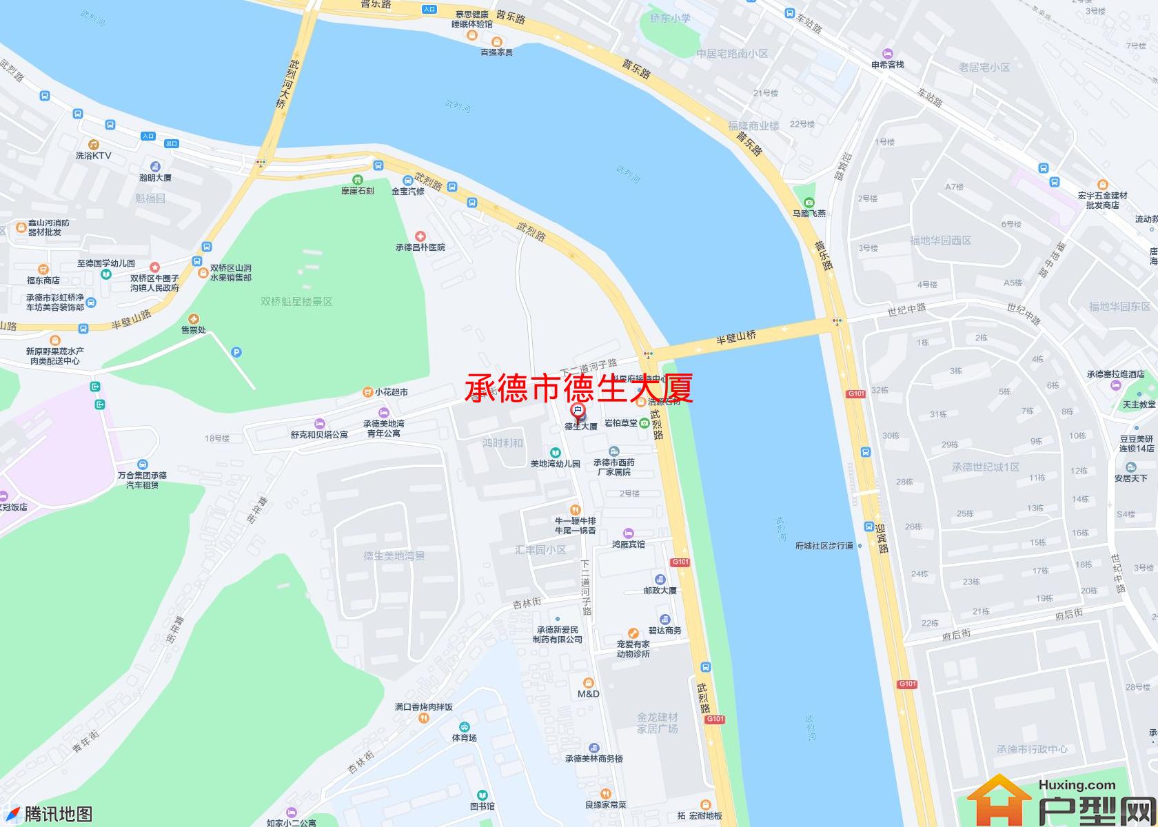 德生大厦小区 - 户型网