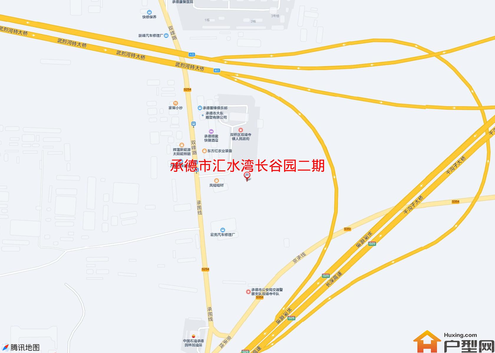 汇水湾长谷园二期小区 - 户型网
