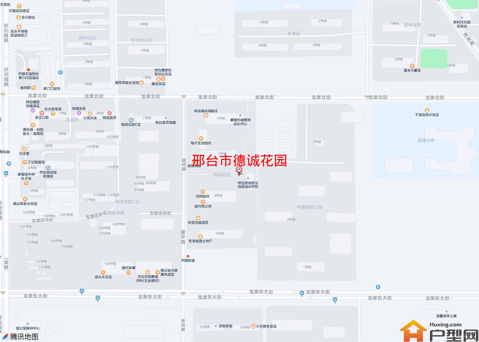 德诚花园小区 - 户型网