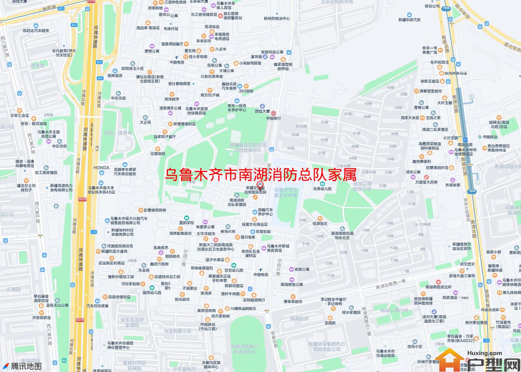 南湖消防总队家属院小区 - 户型网