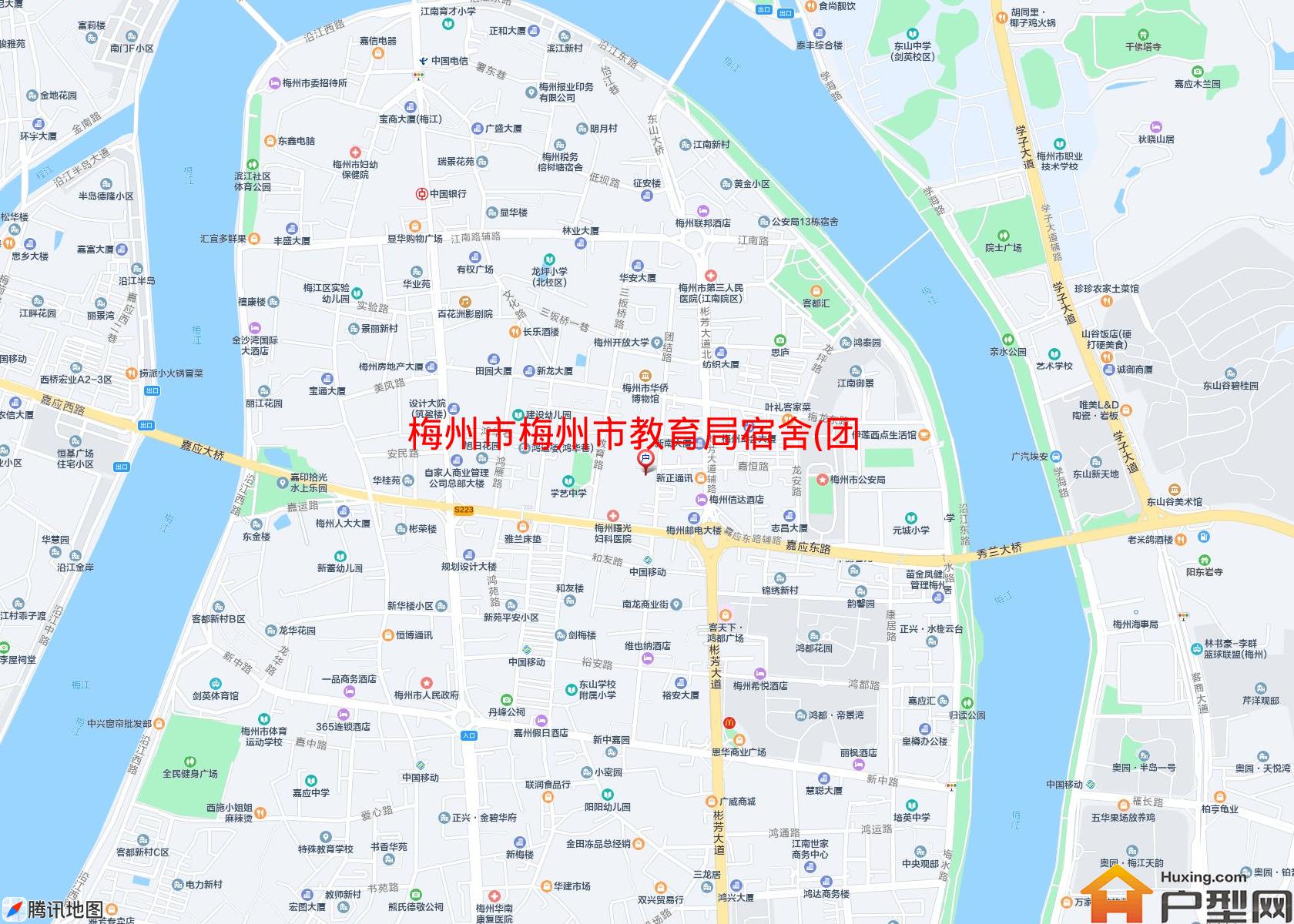 梅州市教育局宿舍(团结路13号)小区 - 户型网