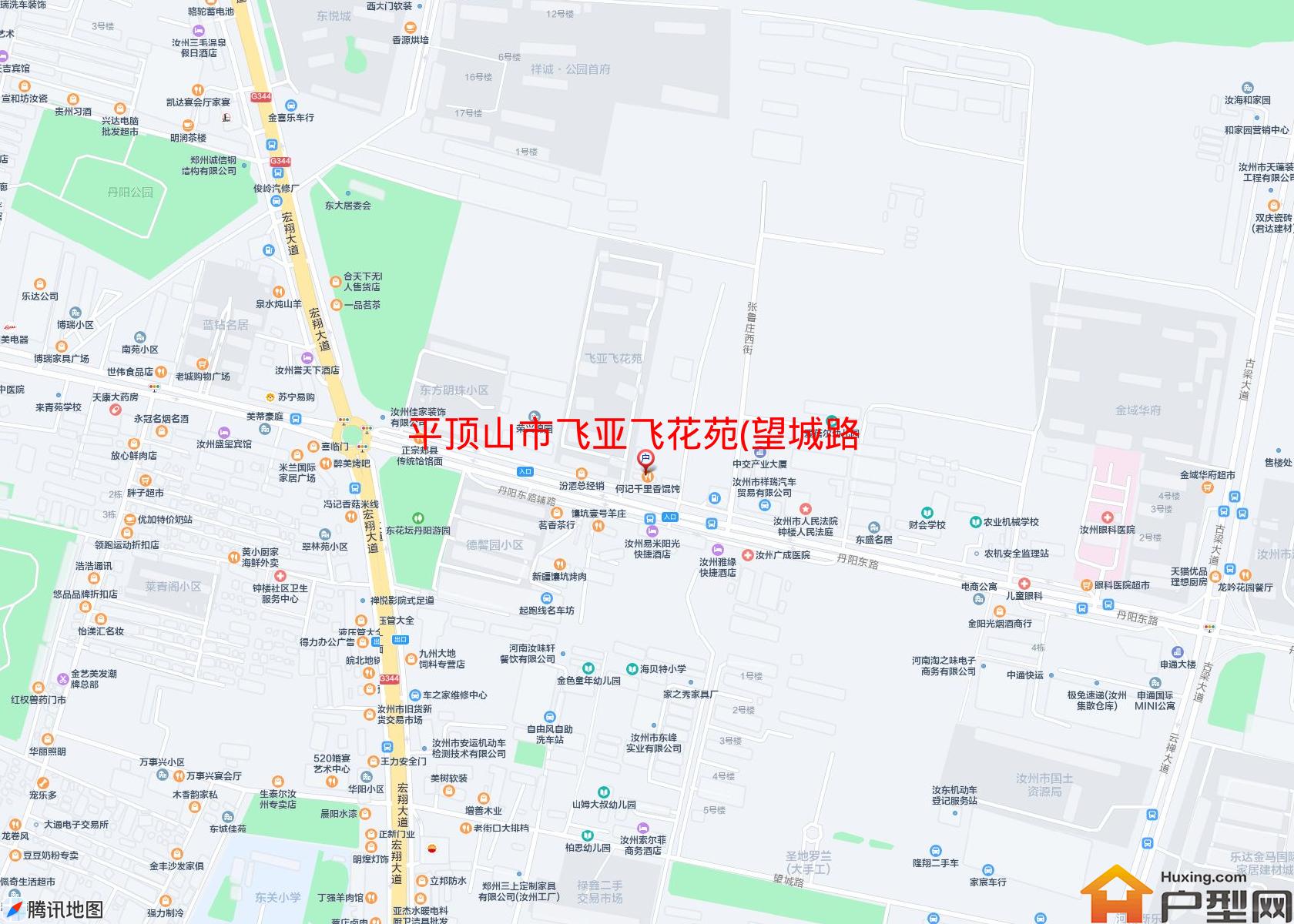 飞亚飞花苑(望城路)小区 - 户型网