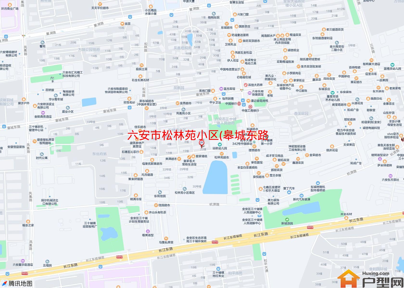 松林苑小区(皋城东路)小区 - 户型网