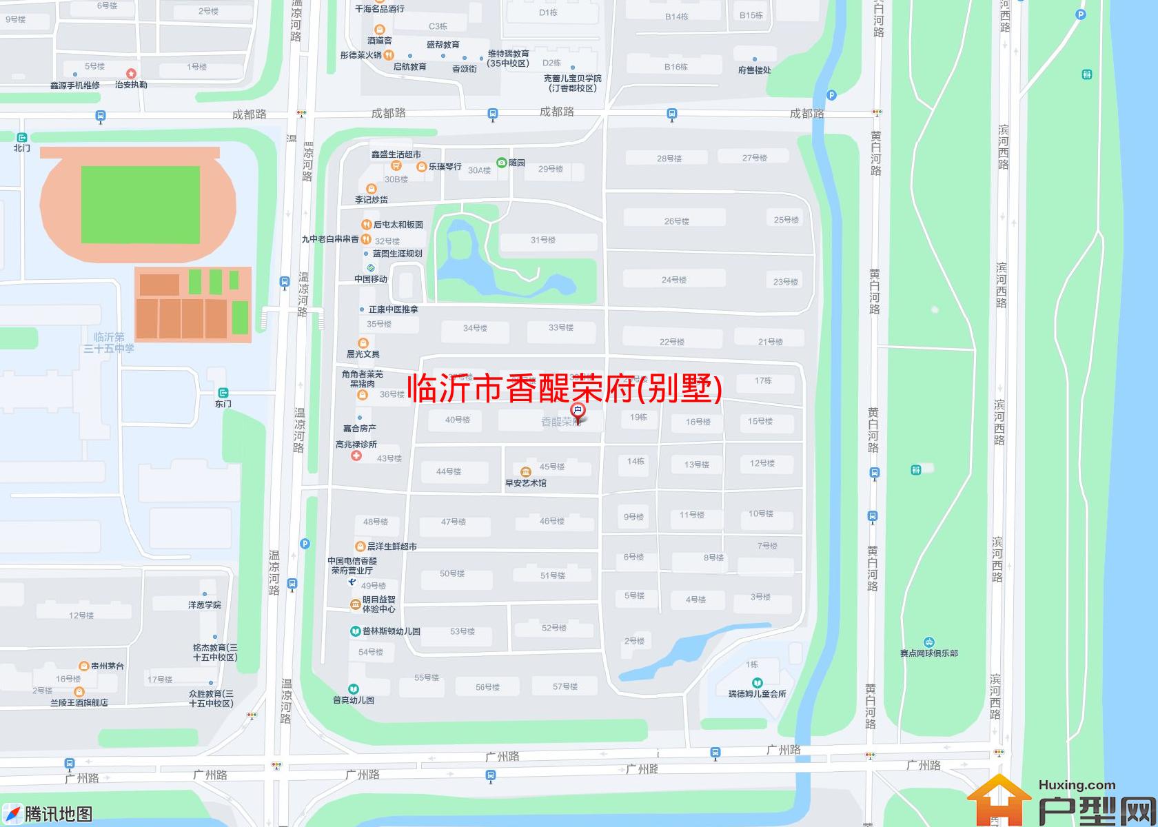 香醍荣府(别墅)小区 - 户型网