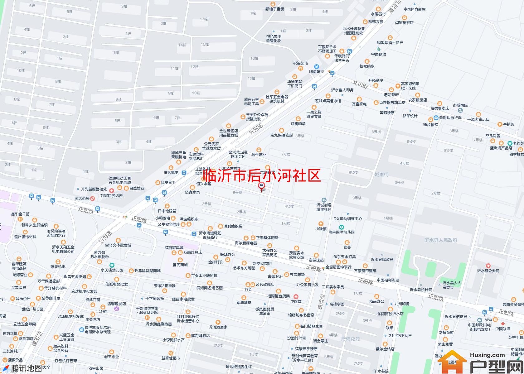 后小河社区小区 - 户型网