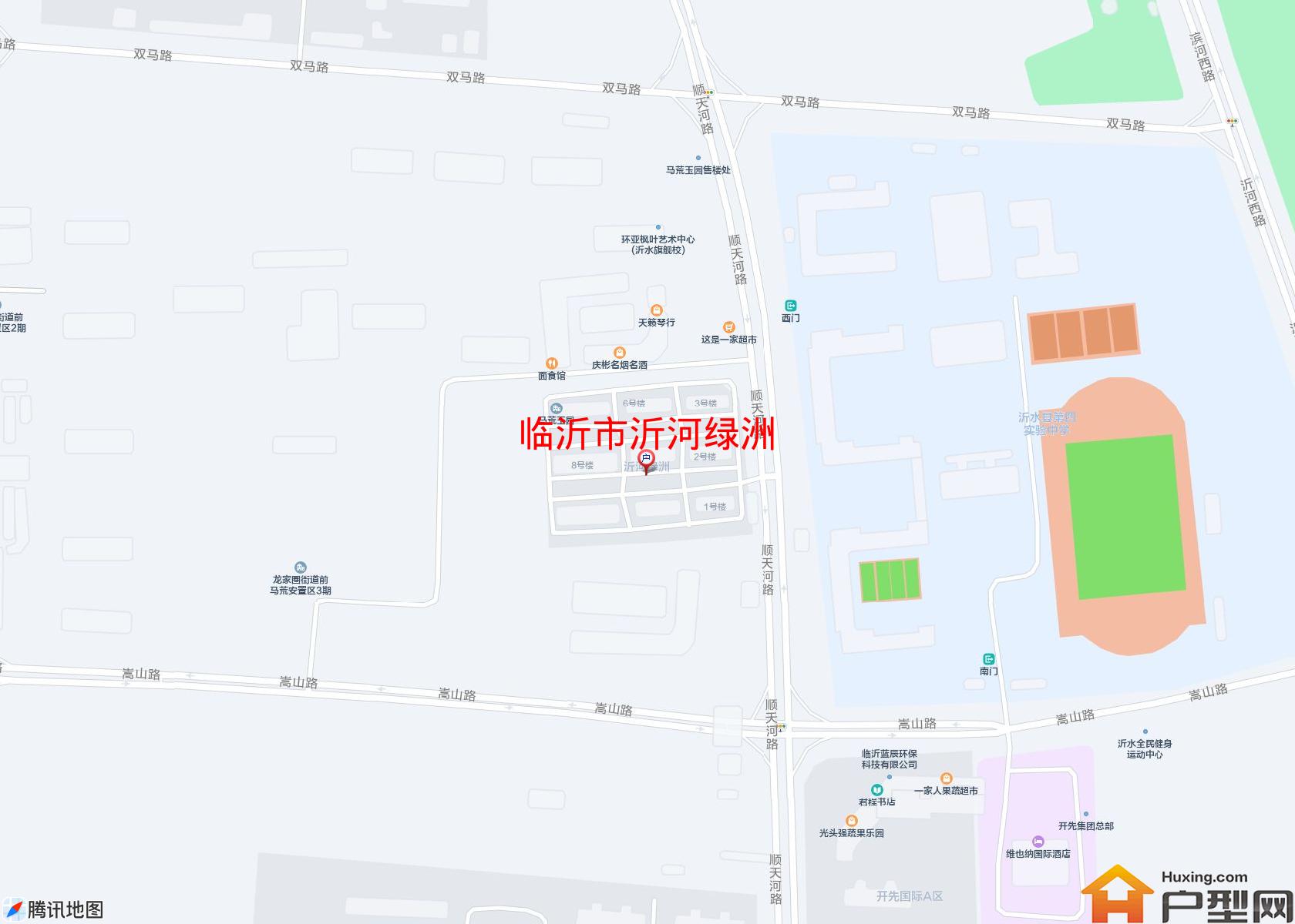沂河绿洲小区 - 户型网
