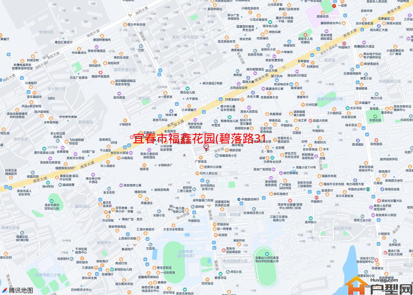 福鑫花园(碧落路312号)小区 - 户型网