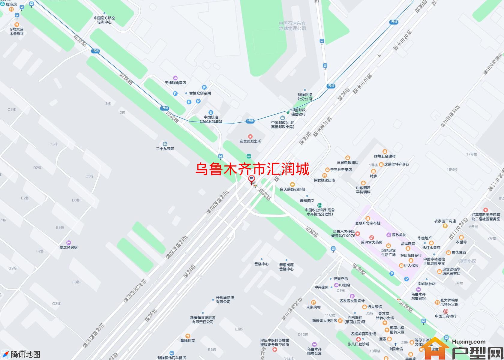 汇润城小区 - 户型网