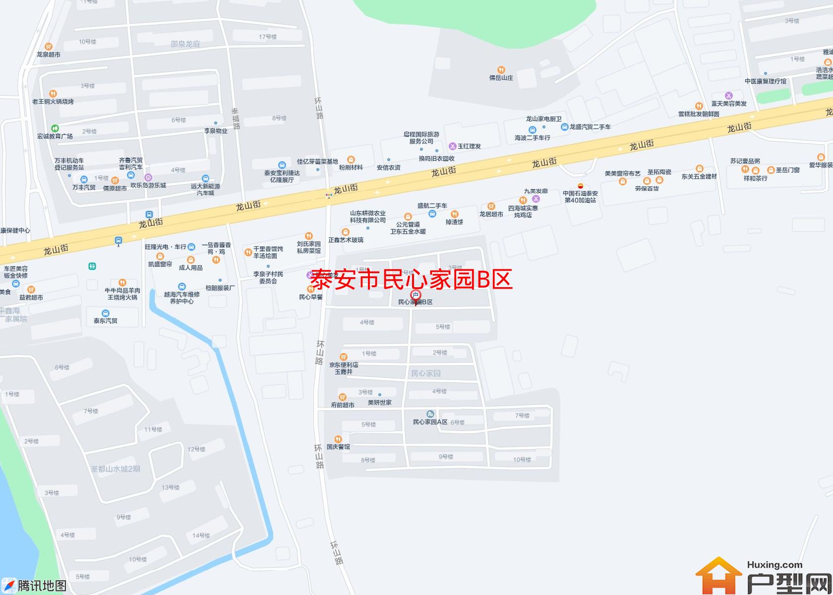 民心家园B区小区 - 户型网