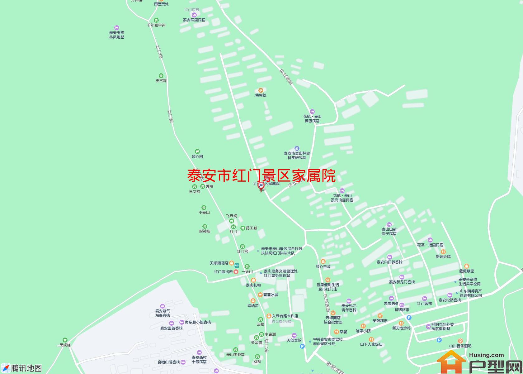 红门景区家属院小区 - 户型网