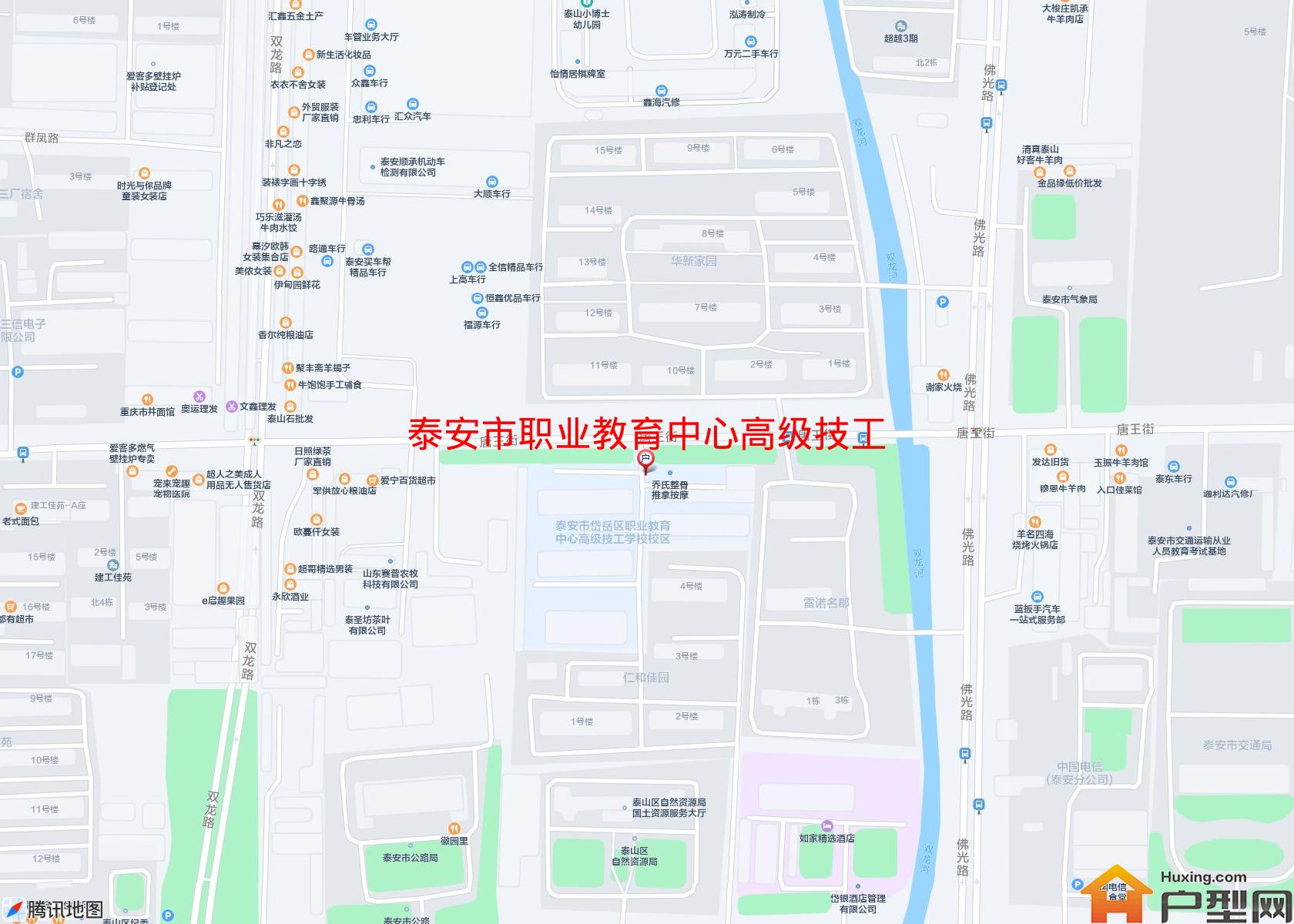 职业教育中心高级技工学校宿舍小区 - 户型网