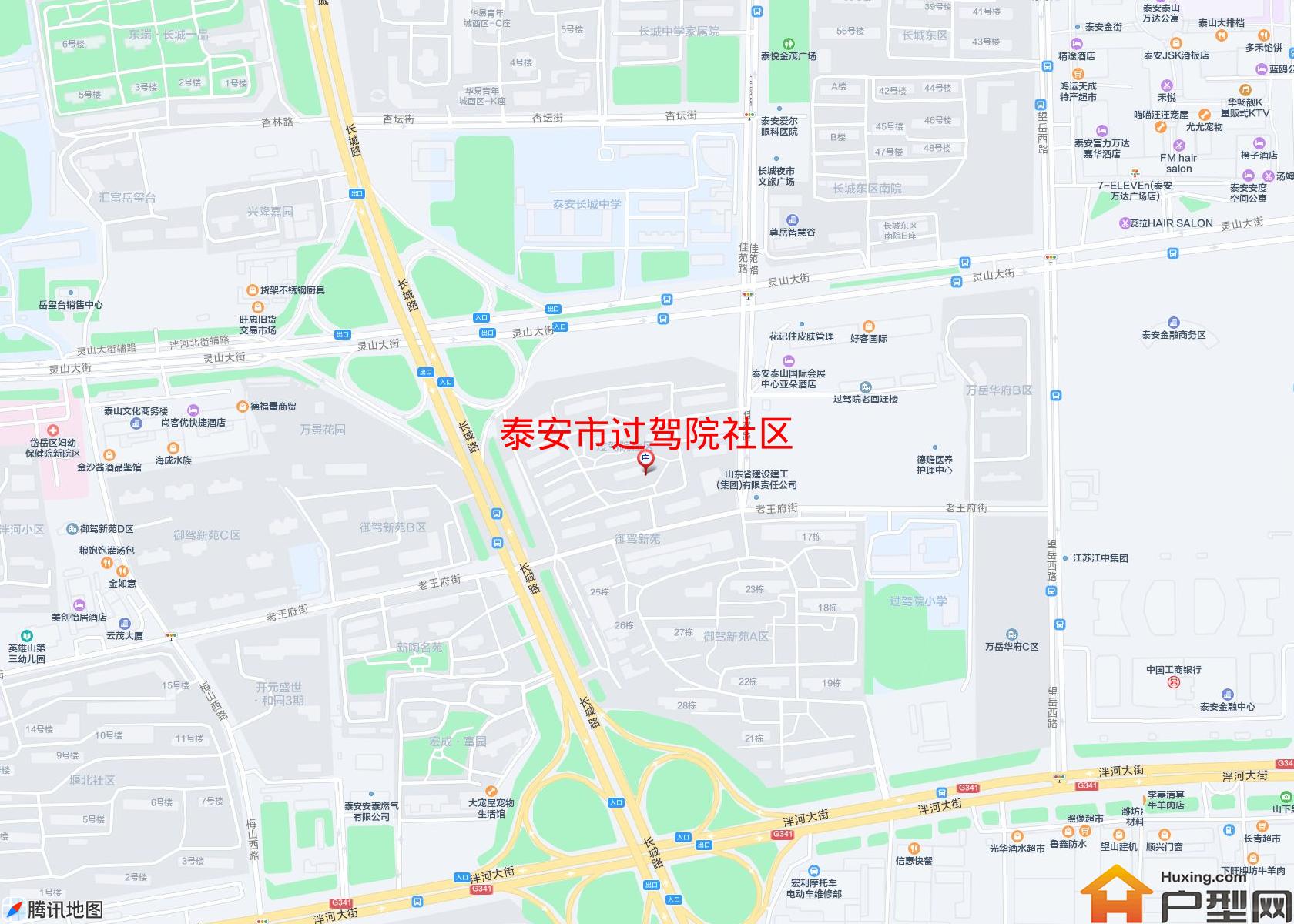 过驾院社区小区 - 户型网