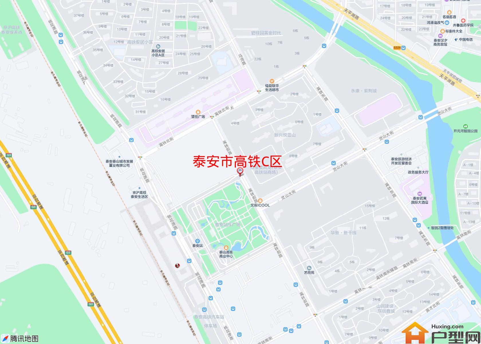 高铁C区小区 - 户型网