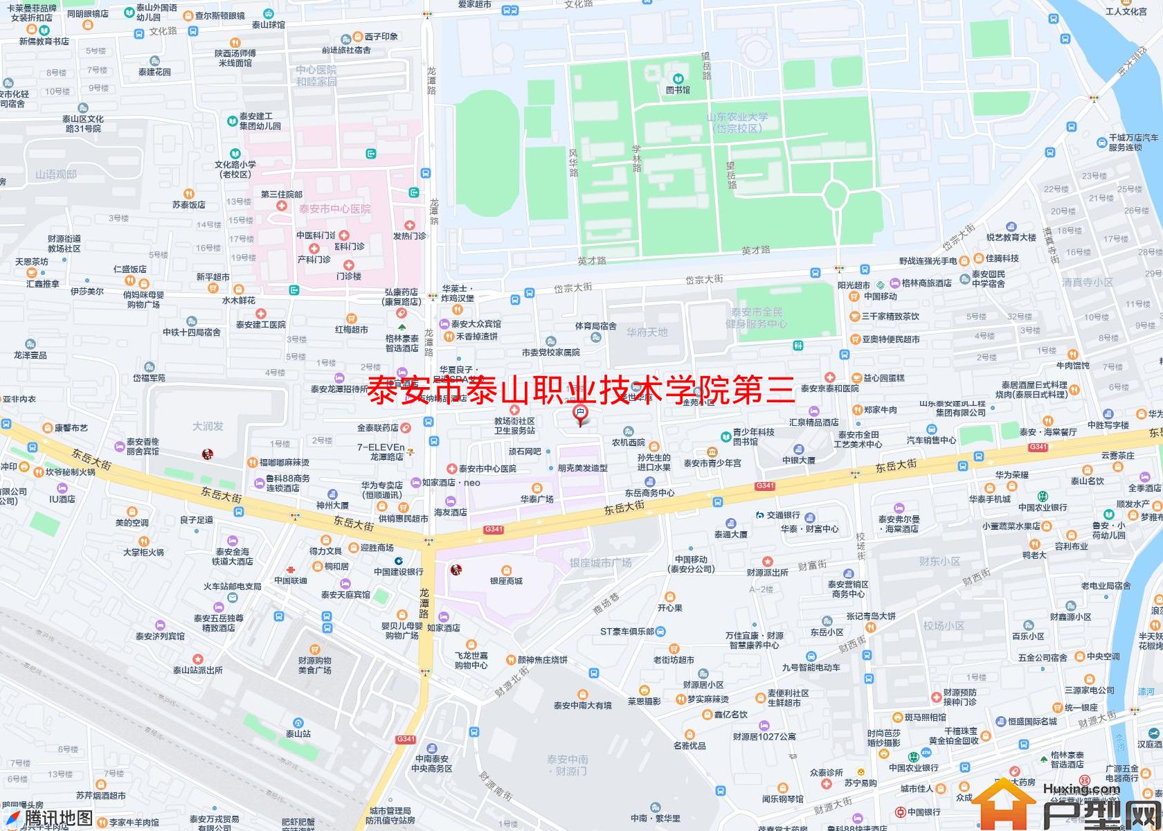 泰山职业技术学院第三宿舍小区 - 户型网