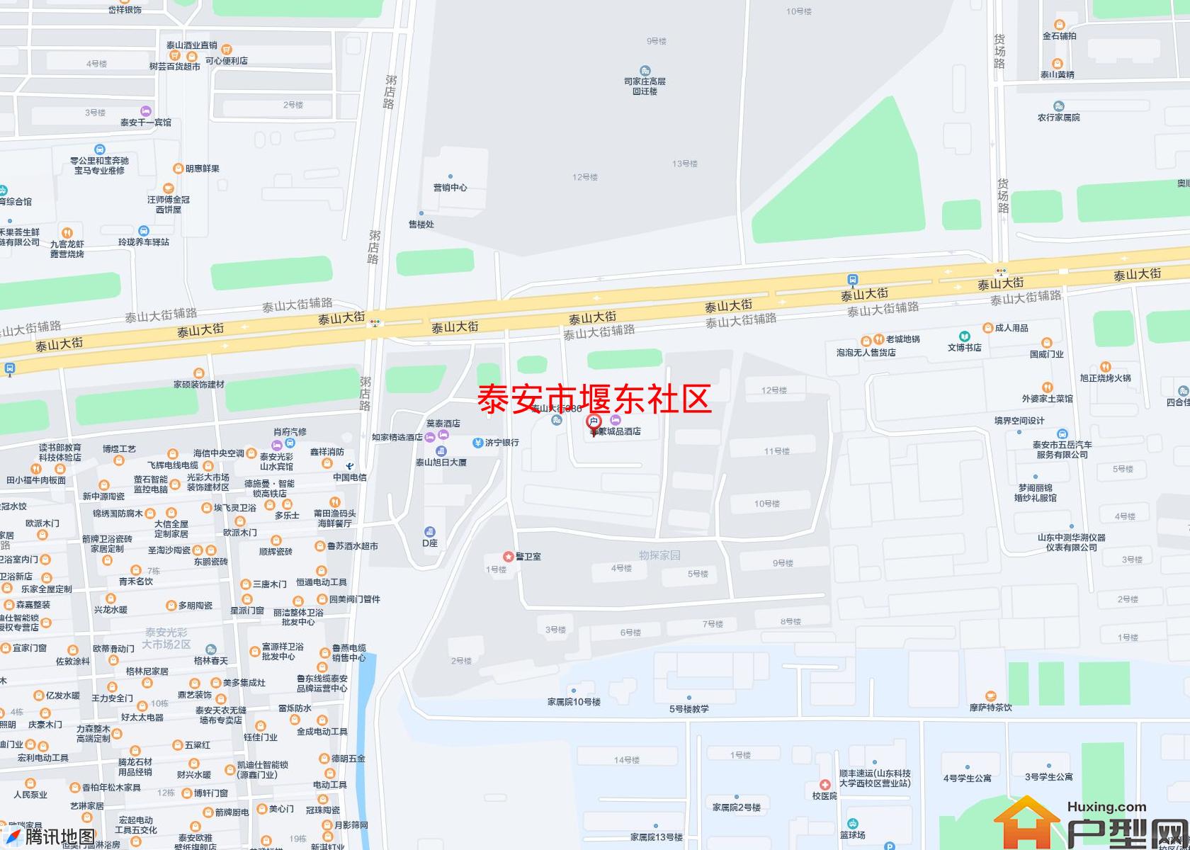 堰东社区小区 - 户型网