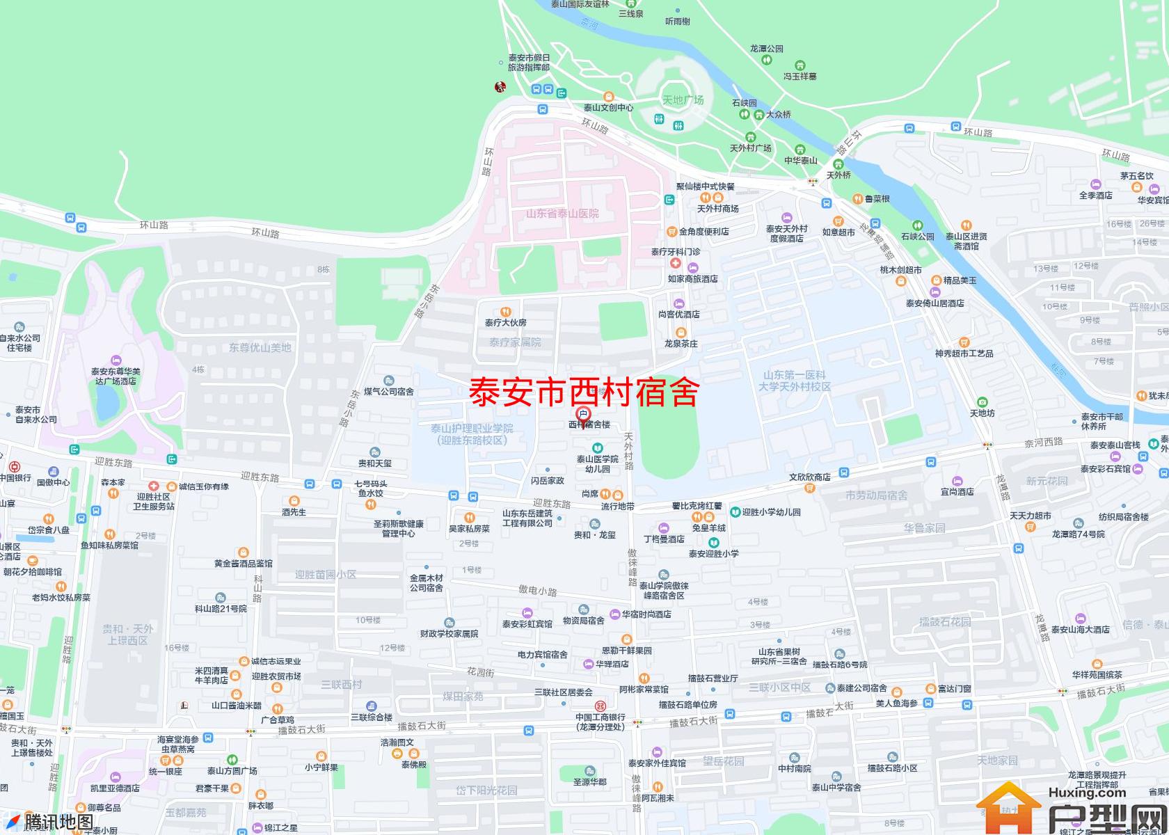 西村宿舍小区 - 户型网
