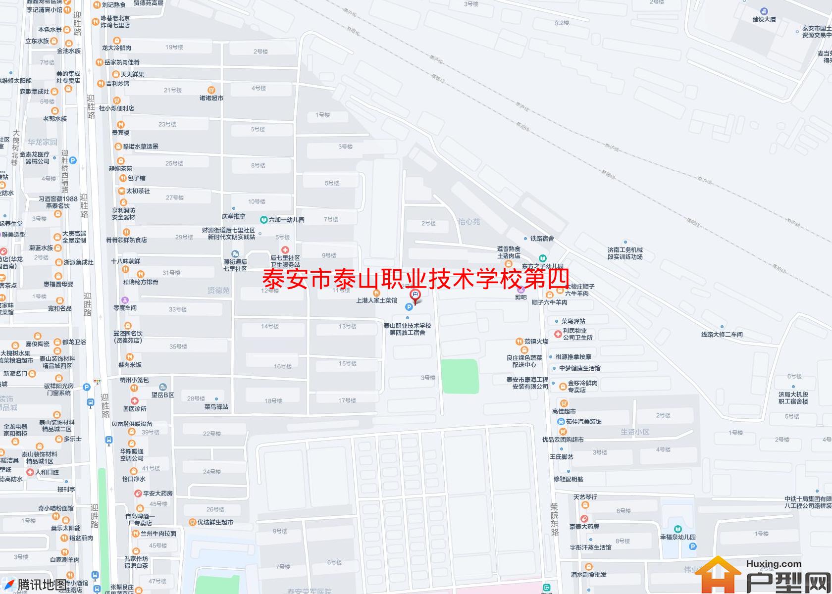 泰山职业技术学校第四教工宿舍小区 - 户型网