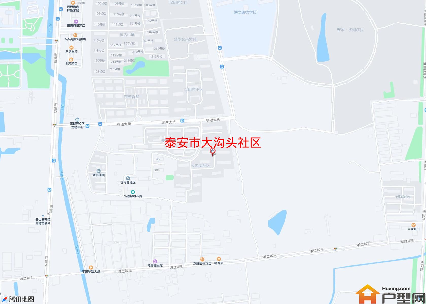 大沟头社区小区 - 户型网