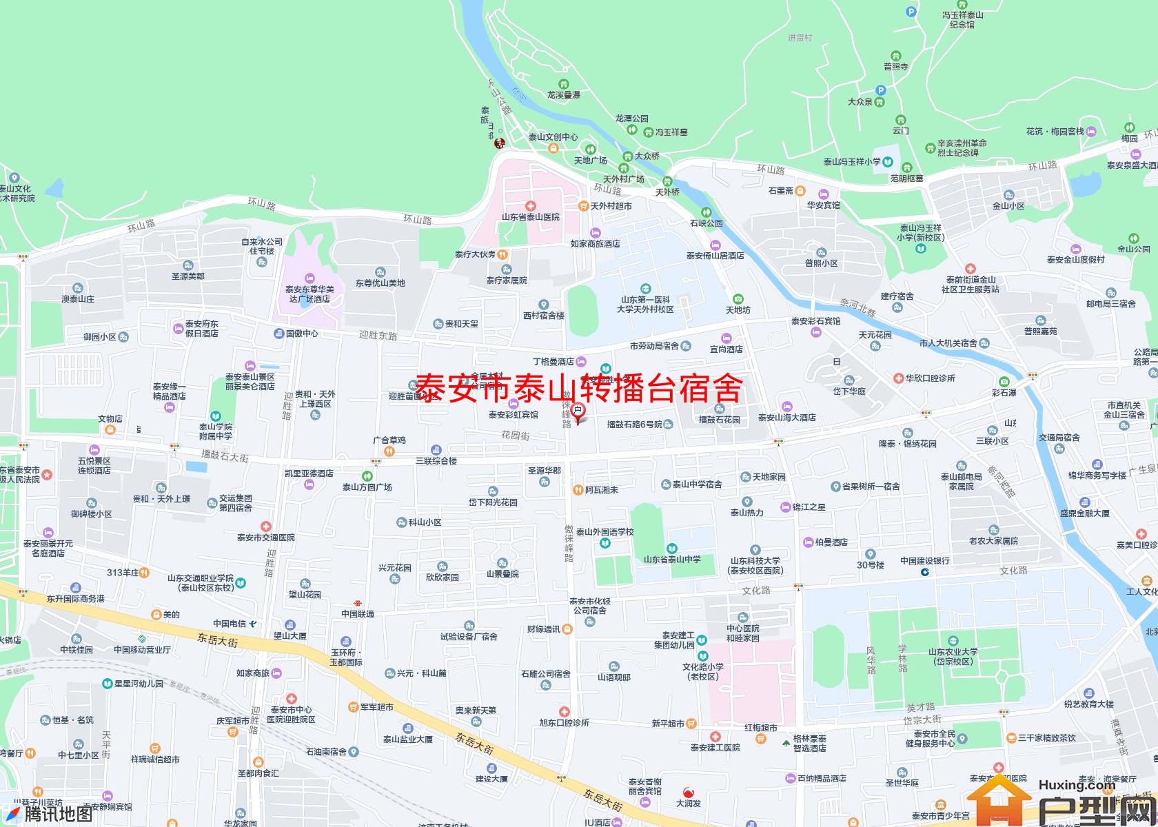 泰山转播台宿舍小区 - 户型网