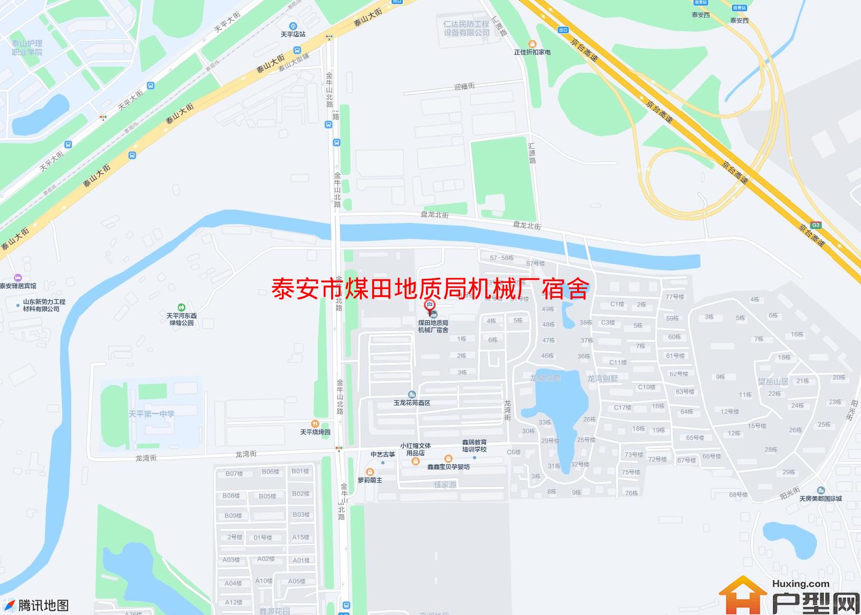 煤田地质局机械厂宿舍小区 - 户型网