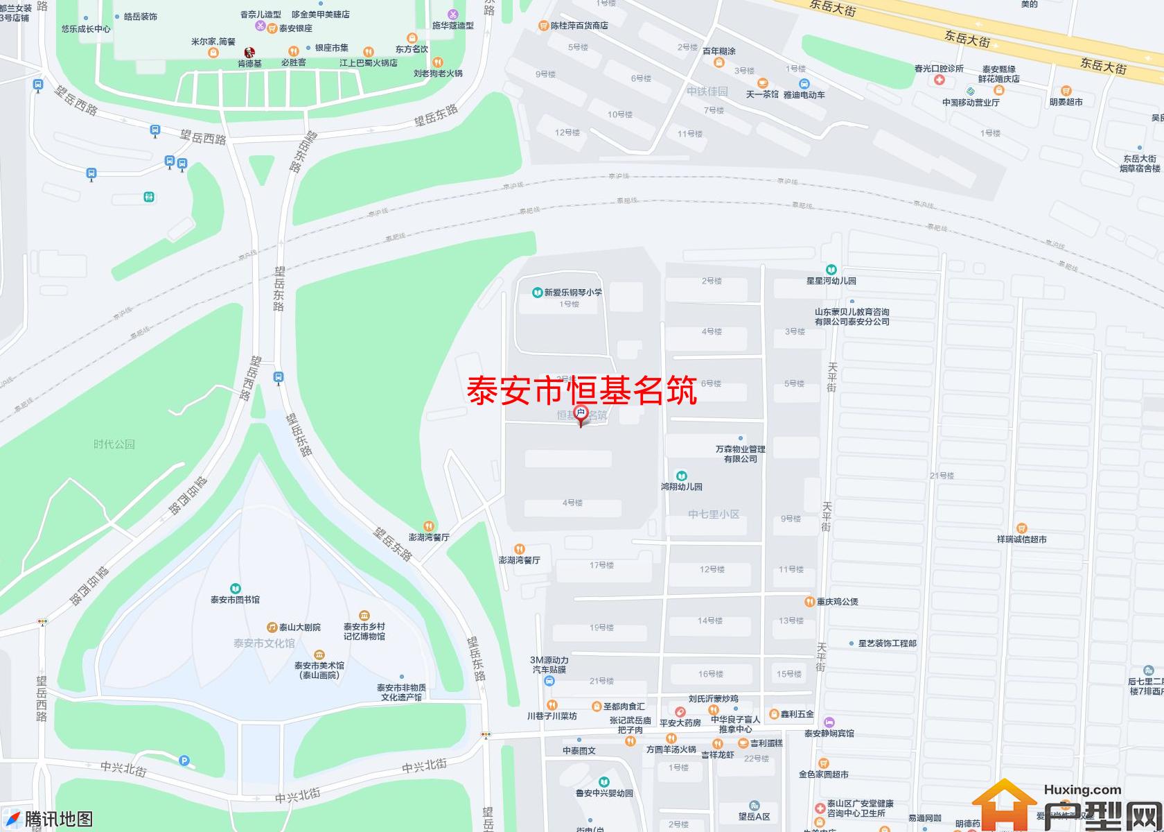恒基名筑小区 - 户型网