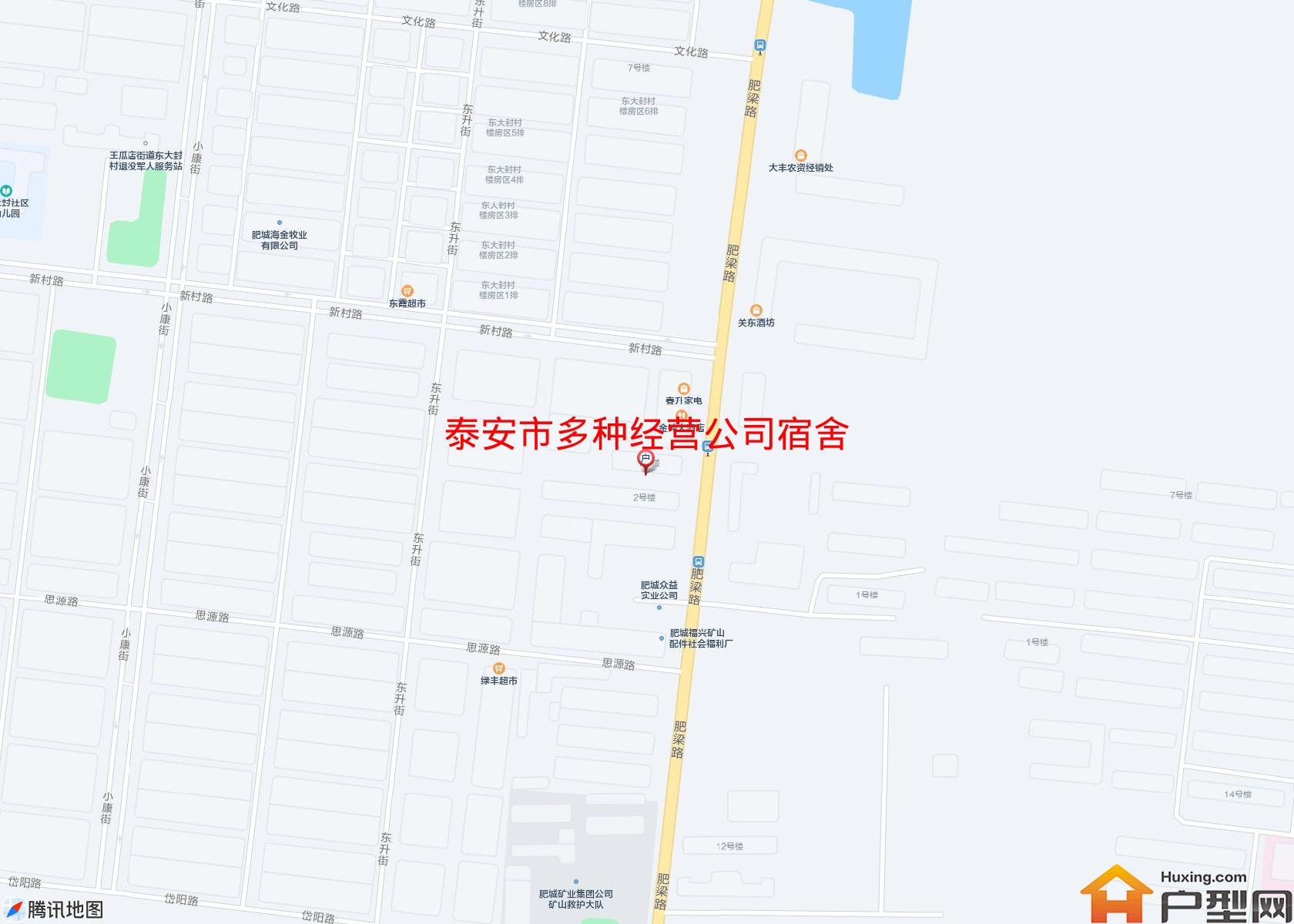 多种经营公司宿舍小区 - 户型网