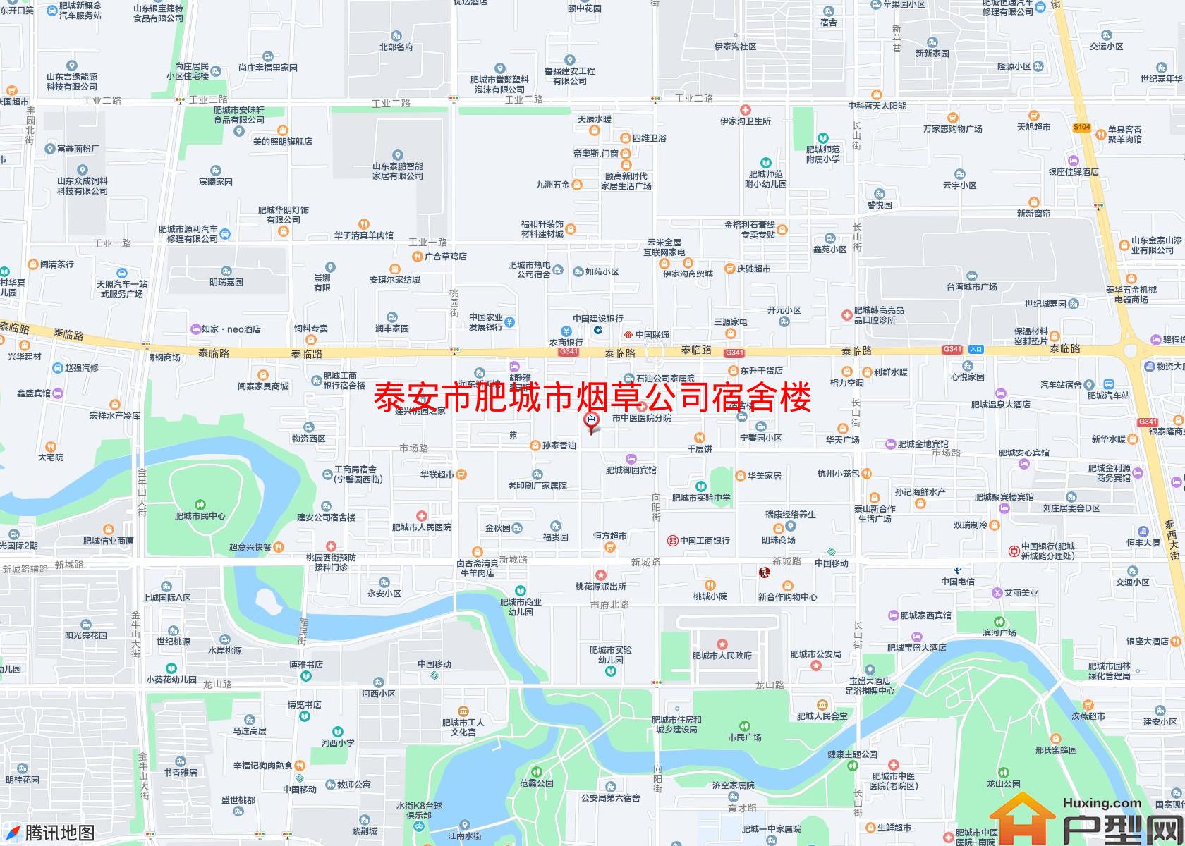 肥城市烟草公司宿舍楼小区 - 户型网