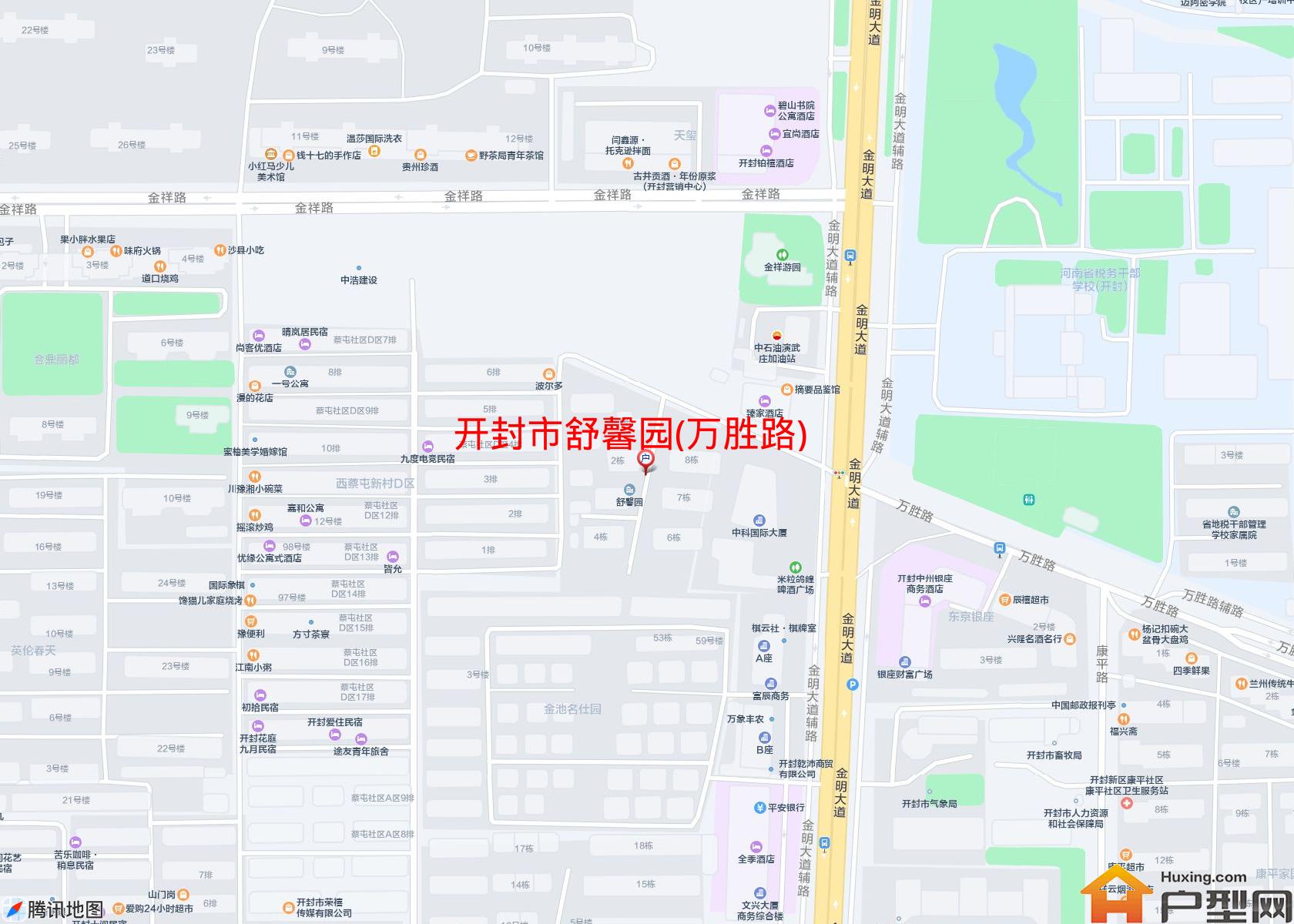 舒馨园(万胜路)小区 - 户型网