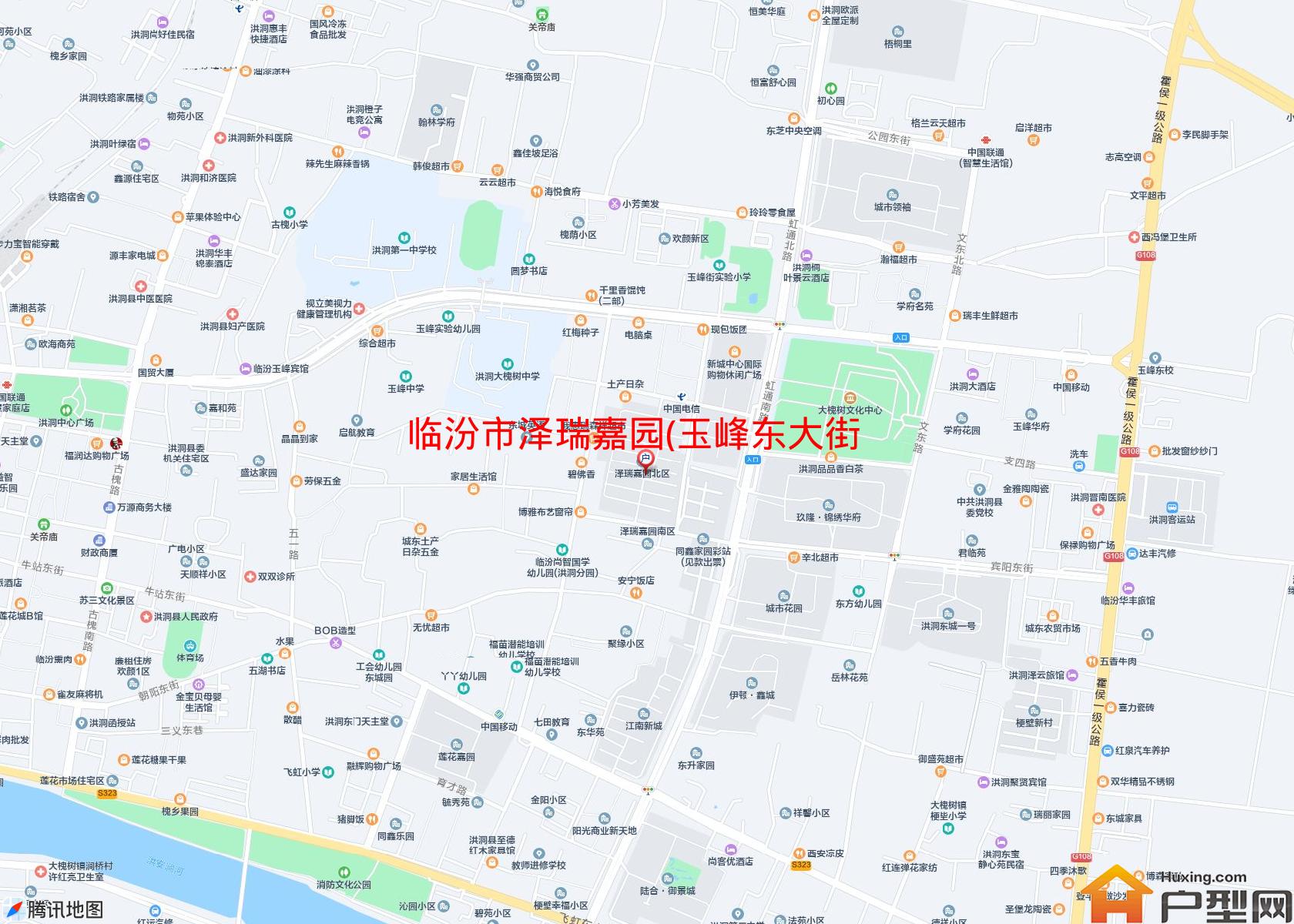 泽瑞嘉园(玉峰东大街)小区 - 户型网