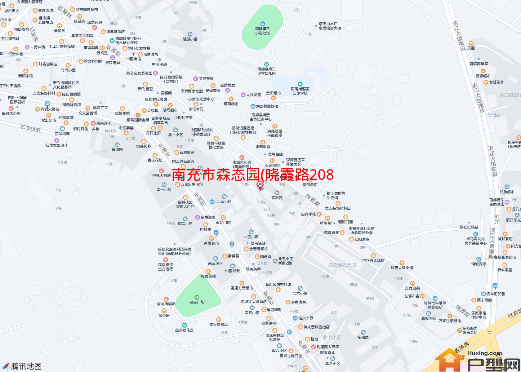 森态园(晓霞路208号)小区 - 户型网