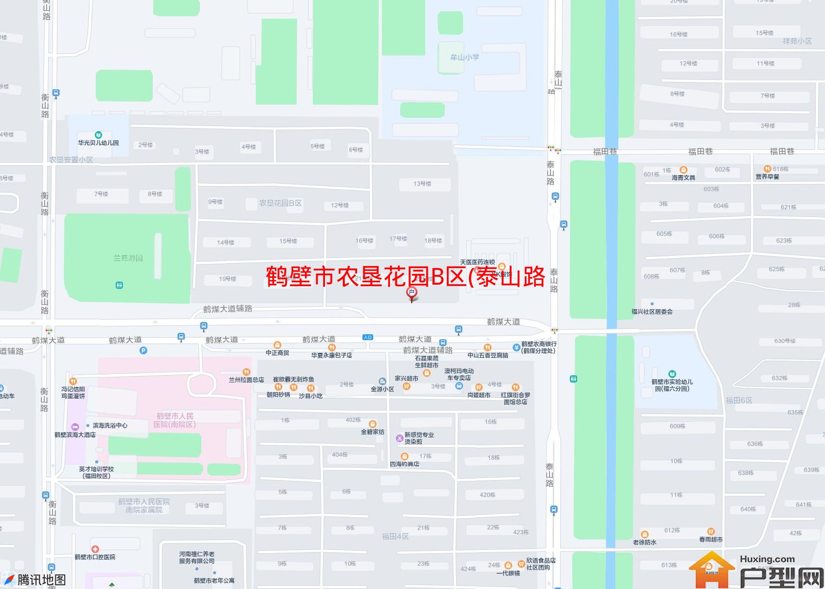 农垦花园B区(泰山路)小区 - 户型网